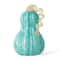 Glitzhome® 8.5" Fall Turquoise Glass Gourd